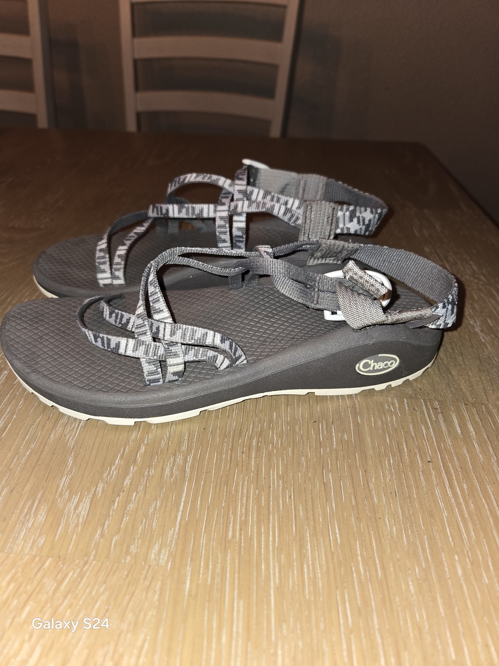 Chaco Women's Gray Patterned Z/2 Classic Sandals